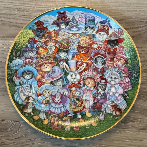 Bill Bell Limited Edition Decorative Cat Plates! Collectibles in mint condition! - Picture 2 of 9